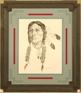 MOGUS JOHN 1900-2000,Seneca Indian,Dargate Auction Gallery US 2009-08-07