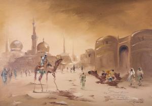 MOHAMED SHIHAP 1900-1900,Bédouins,Adjug'art FR 2013-07-02