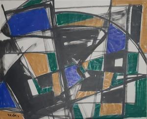MOHAR Raphael 1906-1962,Abstract,Matsa IL 2019-08-27