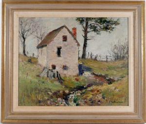 MOHR William 1878-1955,Stone House in Landscape,Nye & Company US 2012-02-08
