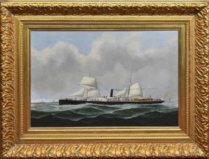 MOHRMANN John Henry 1857-1916,PELAYO AT SEA,1890,McTear's GB 2023-07-19