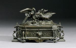 MOIGNIEZ Jules 1835-1894,A bronze table casket,Bonhams GB 2004-03-23
