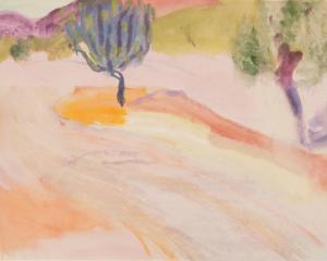 MOILLIET Louis Rene,Landschaft mit Laubbäumen,1926,Beurret Bailly Widmer Auctions 2024-03-20