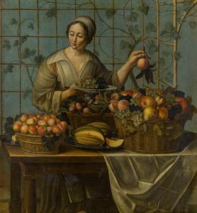 MOILLON Louise 1610-1696,The Fruit Seller,1976,Rosebery's GB 2021-11-17