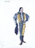 MOISEIWITSCH Tanya 1914-2003,Costume Design depicting Michael Dob,1956,Simon Chorley Art & Antiques 2016-03-22