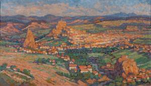 MOISELET Gabriel 1885-1961,Vue panoramique du Puy-en-Velay,Damien Leclere FR 2018-06-25