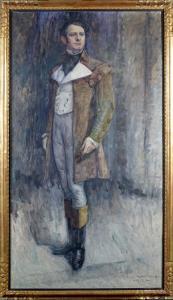 MOITROUX Alfred 1886-1938,Portrait d'Homme,1922,Galerie Moderne BE 2020-01-20