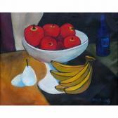 MOJONG HOO 1924-2012,FRUITS,New Art Est-Ouest Auctions JP 2014-01-18
