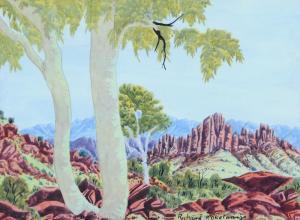 MOKETARINJA Richard 1916-1983,Ghost Gum, Haast Bluff,Elder Fine Art AU 2022-10-16