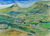 Mokoena Saint 1952,Rural Landscape, Kwa Zulu Natal,1988,Strauss Co. ZA 2017-11-14