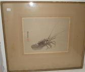 mokuchu Urushibara 1888-1953,Crayfish,Bonhams GB 2011-02-02