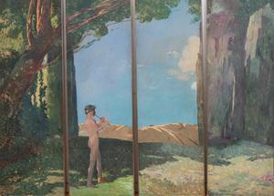 MOLARSKY Maurice, Morris 1885-1950,The Pipes of Pan,Stair Galleries US 2018-11-03