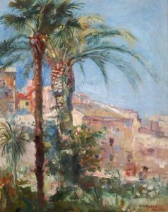 MOLDA Paul 1884-1955,View in Palermo,Artmark RO 2023-11-15