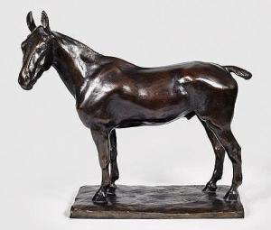Moldenhauer Dorothea Kirchner 1884-1968,Stehendes Pferd,1930,Galerie Bassenge DE 2017-12-02