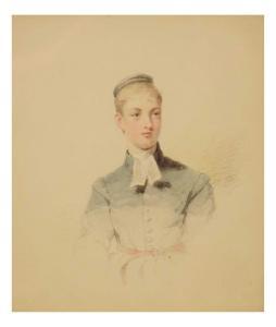 MOLE John Henry 1814-1886,Portrait of a lady,Clevedon Salerooms GB 2023-07-13