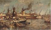 MOLENAAR Joop 1914-1990,The Rotterdam harbour,Christie's GB 2006-09-19