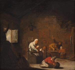 MOLENAER Bartholomeus 1618-1650,In a tavern,Nagel DE 2023-11-08