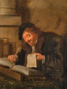 MOLENAER Jan Miense 1609-1668,A scholar in an interior,Galerie Koller CH 2024-03-22