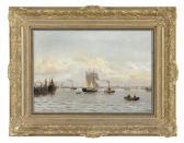 MOLGAARD Christian,Harbor Scene,New Orleans Auction US 2016-12-10