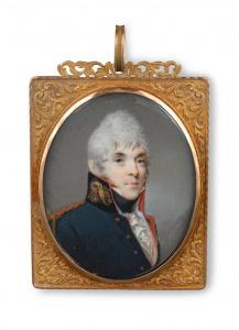 MOLINARI Alexander 1772-1831,An officer,c. 1820,Sotheby's GB 2021-09-22