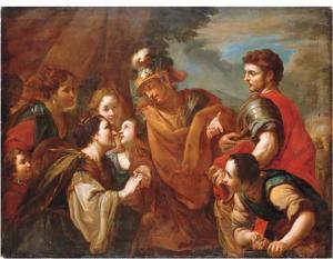MOLINARI Antonio,The family of Darius before Alexander the Great,1690,Christie's 2006-07-07