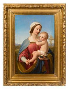 MOLITOR Jan Petr 1702-1757,Madonna and Child,Hindman US 2017-04-12