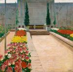 MOLL Carl 1861-1945,Garten im Frühling auf der Hohen Warte,1903,im Kinsky Auktionshaus AT 2023-11-27