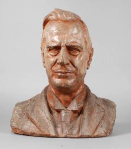 MOLLER Edmund 1885-1956,Büste Curt Krantz,1936,Mehlis DE 2016-11-17