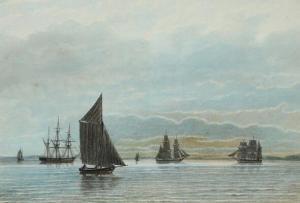 MOLLER Gustav 1826-1884,Seascape,1877,Bruun Rasmussen DK 2022-04-04