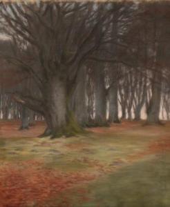 MOLLER Holger 1864-1938,At the edge of the forest,Bruun Rasmussen DK 2019-02-18