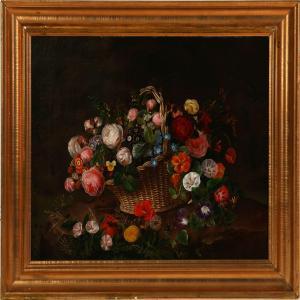 MOLLER Laura 1800-1800,Still life,1854,Bruun Rasmussen DK 2010-05-17