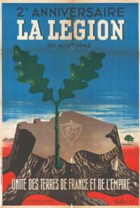 MOLLES,DEUXIEME ANNIVERSAIRE DE LA LEGION,1942,Neret-Minet FR 2017-05-19