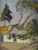 Mollie Katherine Knox 1878-1965,Laguna Corner House,John Moran Auctioneers US 2018-05-22
