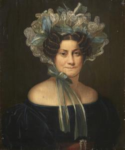 MOLTENI Giuseppe 1800-1867,Ritratto di Donna Teresa Ambrosoli,Il Ponte Casa D'aste Srl IT 2022-12-20