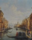MOLTINO Francis 1818-1874,a scene on the Grand Canal, Venice,Burstow and Hewett GB 2011-07-20