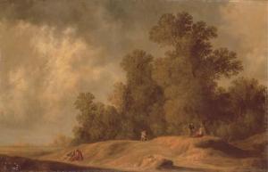 MOLYN Pieter 1595-1661,A wooded dune landscape with figures,Christie's GB 2007-01-24