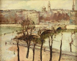 MOLYNEUX Edward 1891-1974,Pont De L'Alma-Paris,1950,Simpson Galleries US 2019-02-09