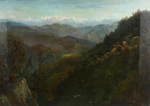 MOLYNEUX Edward 1866-1913,View across an Indian mountain range,Fellows & Sons GB 2013-03-26