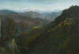 MOLYNEUX Edward,View of Kangchenjunga from Darjeeling, with the va,1889,Woolley & Wallis 2024-03-06