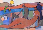 momoh yomi 1964,Bathers,2009,Bonhams GB 2010-03-10