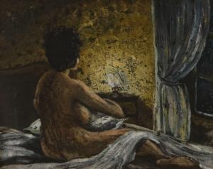 MONACO Egidio 1948,interno con nudo femminile,Trionfante IT 2012-02-16