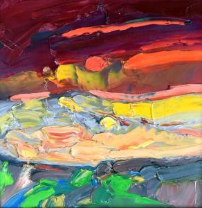 MONAGHAN MIKE,landscape at sunset,Rogers Jones & Co GB 2017-05-13