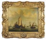 MONAMY Peter,a naval scene with various ships in sail,Batemans Auctioneers & Valuers 2022-12-17