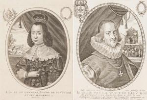 MONCORNET Balthasar 1600-1668,Portrait of D.Luísa de Gusmão, Queen of Portug,c.1650,Veritas Leiloes 2020-03-04