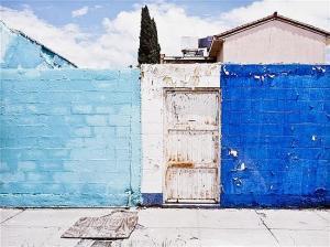 MONCZEWSKI Duane 1900-2000,White Door, Blue Walls,Hindman US 2013-12-17