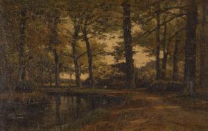 MONDRIAAN Frits, Frederic H 1853-1932,Landscape in Overyssel,Hargesheimer Kunstauktionen 2022-09-07