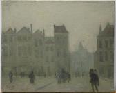 MONDT Jan Abraham 1859-1941,Bij de Kalvermarkt Den Haag,Venduehuis NL 2015-10-07