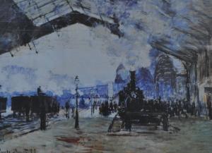 MONET Claude 1840-1926,Le Gare St Lazare,Gilding's GB 2016-03-08