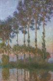 MONET Claude 1840-1926,Peupliers au bord de l\’Epte, crépuscule,1891,Christie's GB 2025-05-12