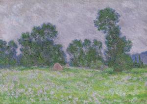 MONET Claude 1840-1926,Prairie fleurie à Giverny,1890,Christie's GB 2024-03-07